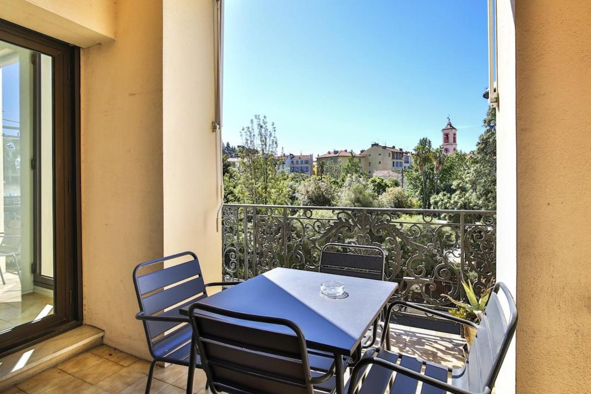 Balcon Vue Coulee Verte. Luxe Plein Coeur De Nice Exterior foto